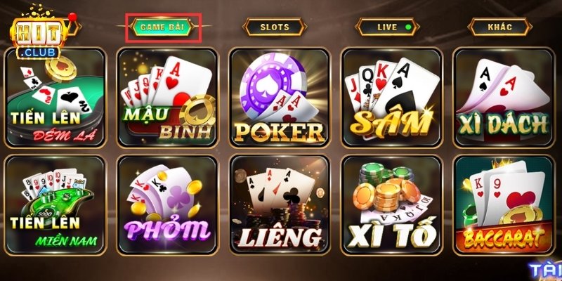 cổng game bài hit club